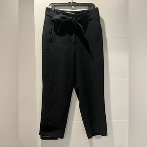 Aritzia black high waisted work pant
